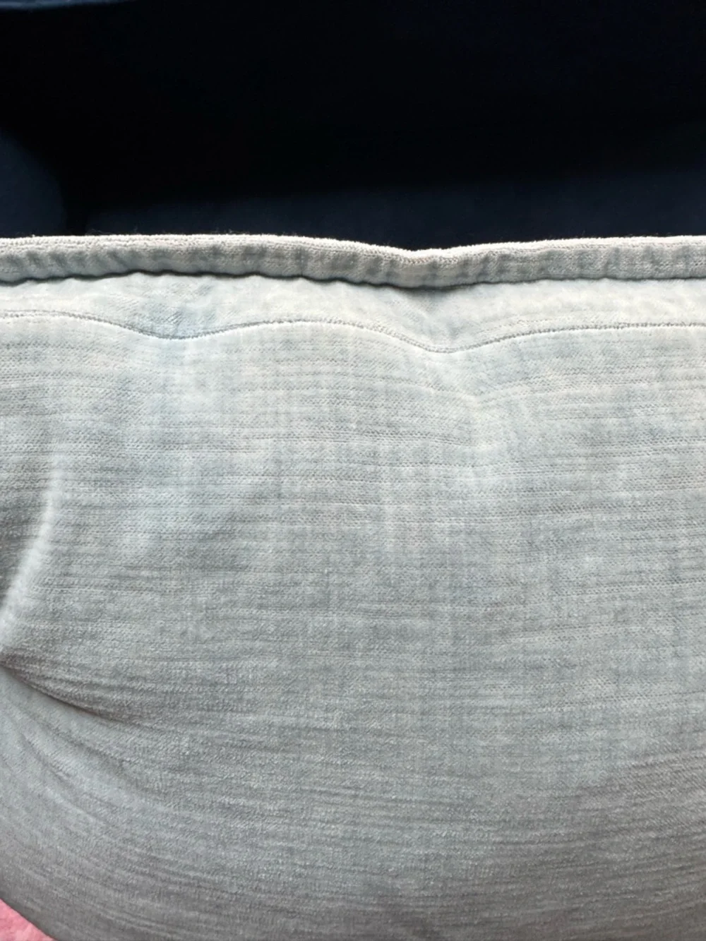 West Elm Pillow 20x20 includes insert Light Blue Linen Throw PillowHome Accents